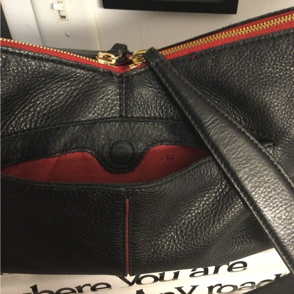 Black pebbled leather bag by Hammit, Mr.G. Good used condition. - Picture 5 of 11